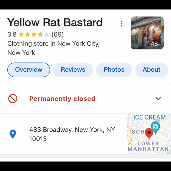 NYC Yellow Rat Bastard Collectible bag🔥 - Picture 4 of 7